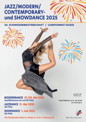 Sa. 31. Mai 2025 - Schw. Meisterschaft 2025, Jazzdance, Freiburg (USB STICK)